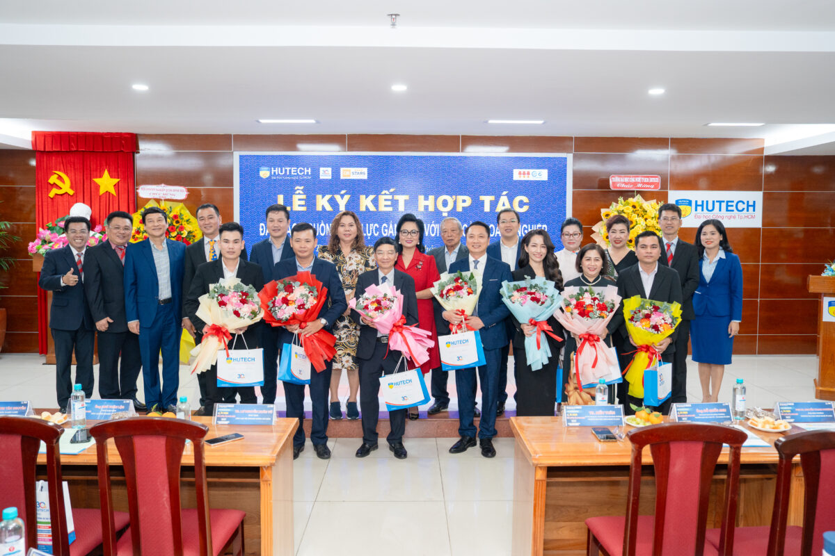 Trần Thanh Tuấn đồng hành cùng CLB Doanh nhân Sài Gòn ký kết MOU với Trường HUTECH