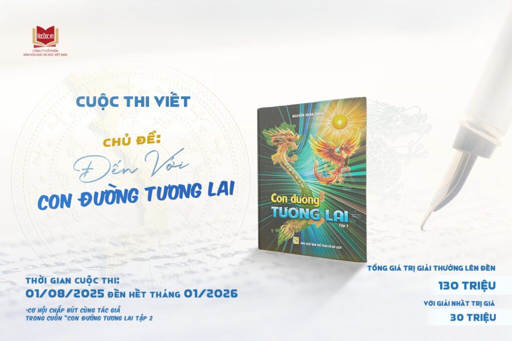 Cuộc thi viết “Đến với Con đường tương lai” có tổng giá trị giải thưởng lên đến 130 triệu.